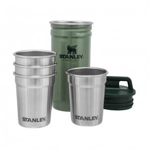 Stanley Adventure Nesting Shot Glass Set Yeşil | 73LIKXYOZ