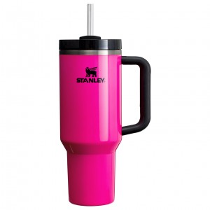 Stanley Adventure Quencher H2.0 Travel Tumbler | 40 oz Pembe | 82HBQXGPJ