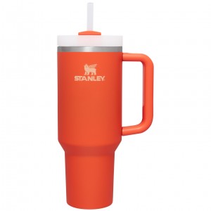 Stanley Adventure Quencher H2.0 Travel Tumbler | 40 oz Tigerlily | 74CADXYTR