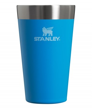 Stanley Adventure Stacking Stainless Steel Beer Pint | 16oz Tumbler Mavi | 19LCVTMDZ