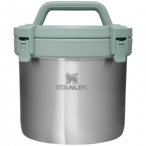 Stanley Adventure Stay Hot Camp Crock | 3QT Stainless Steel Shale | 67NCWGJQI