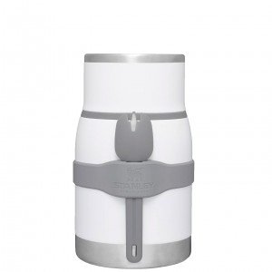 Stanley Adventure To-Go Food Jar + Spork | 24 OZ Polar | 87EMJQNBV