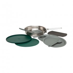 Stanley All-In-One Fry Pan Set | Camp Cookware Stainless | 60VHYBXDW