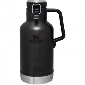 Stanley Classic Easy-Pour Insulated Beer Growler | 64 oz Charcoal Glow | 17ONZRUQE