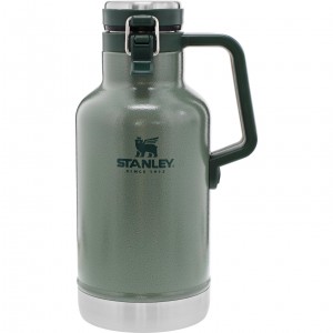 Stanley Classic Easy-Pour Insulated Beer Growler | 64 oz Yeşil | 65BHOSZKW
