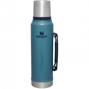 Stanley Classic Legendary Bottle Sale | 1.1 QT Hammertone Lake | 10GZSEDJN