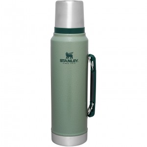 Stanley Classic Legendary Bottle Sale | 1.1 QT Yeşil | 05ONJXRUL
