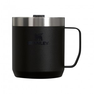 Stanley Classic Legendary Camp Mug | 12 OZ | Travel Tumbler Siyah | 03TEGSOHU