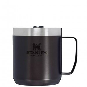 Stanley Classic Legendary Camp Mug | 12 OZ | Travel Tumbler Charcoal Glow | 65LTCNUOZ