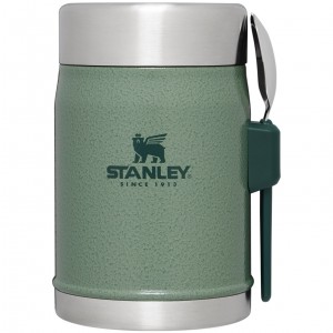 Stanley Classic Legendary Insulated Food Jar + Spork | 14 OZ Yeşil | 05KMZPYFI