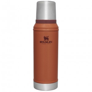 Stanley Classic Legendary Vacuum Insulated Bottle | 1.0 QT Hammertone Clay | 71QWFOAYV