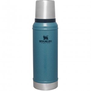 Stanley Classic Legendary Vacuum Insulated Bottle | 1.0 QT Hammertone Lake | 97CJRSGFT