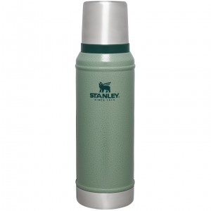 Stanley Classic Legendary Vacuum Insulated Bottle | 1.0 QT Yeşil | 94RKDSFUY