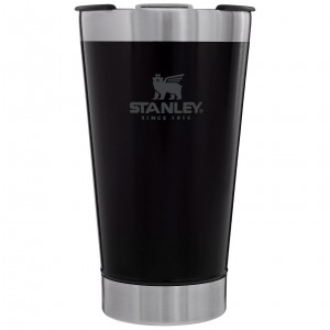 Stanley Classic Stay Chill Insulated Beer Pint | 16oz Tumbler Siyah | 35AOHIWYB