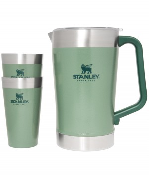Stanley Classic Stay Chill Insulated Pitcher Set Yeşil | 98OGVJNPL