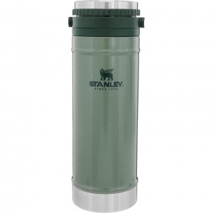 Stanley Coffee Mug w/ Integrated French Press | 16 oz Yeşil | 85DMICYZX