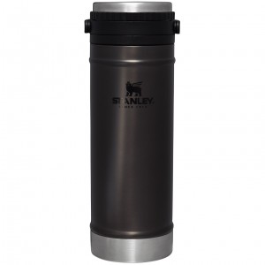 Stanley Coffee Mug w/ Integrated French Press | 16 oz Charcoal Glow | 69DBIZACW