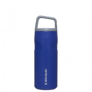 Stanley IceFlow™ Bottle with Cap and Carry+ Lid | 16 OZ Lapis Glimmer | 40JYXESBN