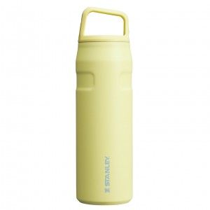 Stanley IceFlow™ Bottle with Cap and Carry+ Lid | 24 OZ Pomelo | 14JFRUDGH