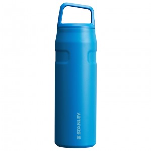 Stanley IceFlow™ Bottle with Cap and Carry+ Lid | 24 OZ Mavi | 61OBGFUWL