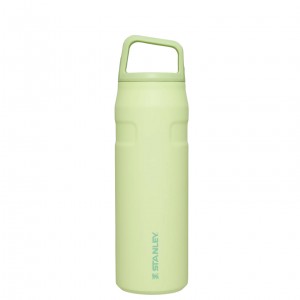 Stanley IceFlow™ Bottle with Cap and Carry+ Lid | 24 OZ Citron | 58GJNSEBD