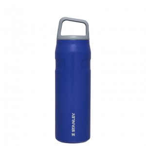 Stanley IceFlow™ Bottle with Cap and Carry+ Lid | 24 OZ Lapis Glimmer | 34UPRZYTH