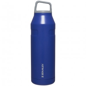 Stanley IceFlow™ Bottle with Cap and Carry+ Lid | 50 OZ Lapis Glimmer | 71CPBMRKV