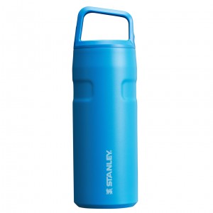 Stanley IceFlow™ Bottle with Cap and Carry+ Lid | 16 OZ Mavi | 70SAXWMZV