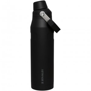 Stanley IceFlow Insulated Bottle with Fast Flow Lid | 36 OZ Siyah | 19ESKGDAF