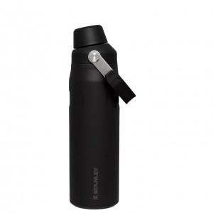 Stanley IceFlow Insulated Bottle with Fast Flow Lid | 24 OZ Siyah | 25FATNUQJ