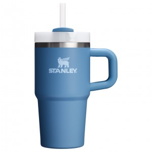 Stanley Quencher H2.0 Travel Tumbler With Handle & Straw | 20 OZ Indigo | 42EDXSUWO