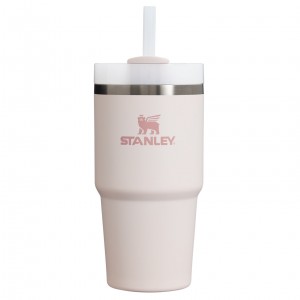 Stanley Quencher H2.0 Travel Tumbler | 20 OZ Pembe | 92YFOBGTS