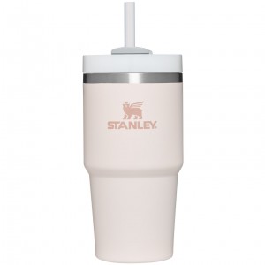 Stanley Quencher H2.0 Travel Tumbler | 20 OZ Pembe | 09QFUNIJZ