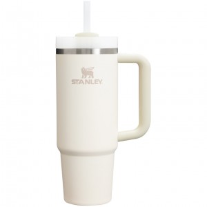 Stanley Quencher H2.0 Travel Tumbler | 30 OZ Krema | 67QFLXPEW