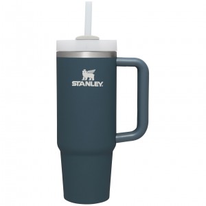 Stanley Quencher H2.0 Travel Tumbler | Soft Matte | 30 OZ Stormy Sea | 71DJGSXVK