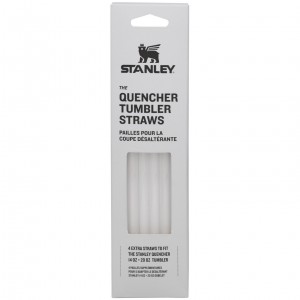 Stanley Replacement Straw 4 Pack | 14 oz to 20 oz Quencher Tumbler Clear | 26MFAKGEO