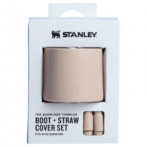 Stanley Stanley Quencher Boot and Straw Cover Set Sand | 50SKFTIJV