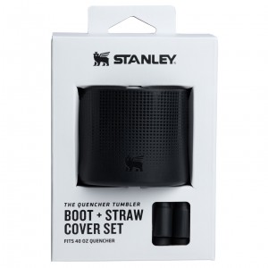 Stanley Stanley Quencher Boot and Straw Cover Set Siyah | 24LIVDWQC