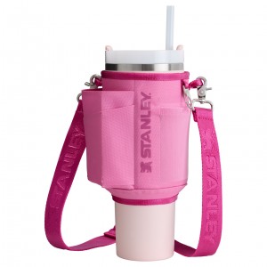 Stanley The All Day 40 OZ Quencher Carry-All Peony | 58MPUOXBD