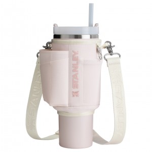 Stanley The All Day 40 OZ Quencher Carry-All Pembe | 08VTFIZYN