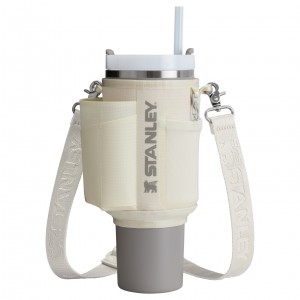 Stanley The All Day 40 OZ Quencher Carry-All Krema | 34FHYKPLS