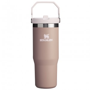 Stanley The Almond Rose IceFlow™ Flip Straw Tumbler | 30 OZ Pembe | 65SZABHEW