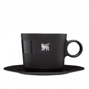 Stanley The DayBreak Cappuccino Cup & Stillness Saucer | 6.5 OZ Siyah | 20FCXIDAM