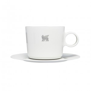 Stanley The DayBreak Cappuccino Cup & Stillness Saucer | 6.5 OZ Pale Stone | 19QDZFVYB