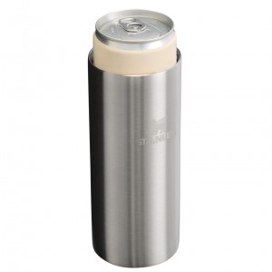 Stanley The Everyday Slim Can Cooler Cup | 10 OZ Stainless Steel Shale | 72YBGCTMR
