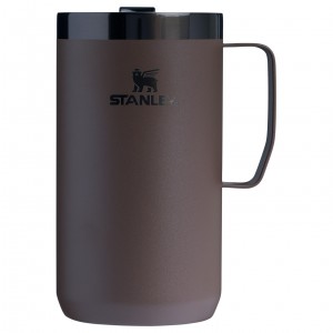 Stanley The Fall Refresh Stay Hot Camp Mug | 24 OZ - Stanley Create Espresso | 23YDVMRZU