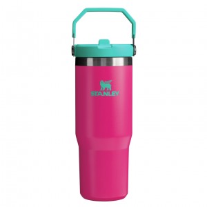 Stanley The Heat Wave IceFlow™ Flip Straw Tumbler | 30 OZ - Stanley Create Pembe | 89NTVHRXZ