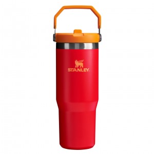 Stanley The Heat Wave IceFlow™ Flip Straw Tumbler | 30 OZ - Stanley Create Chili | 34SWDXMNV