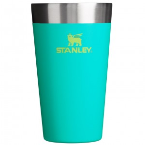 Stanley The Heat Wave Stay Chill Stacking Pint Glass | 16 OZ Tropical Teal | 32MNTAKRD