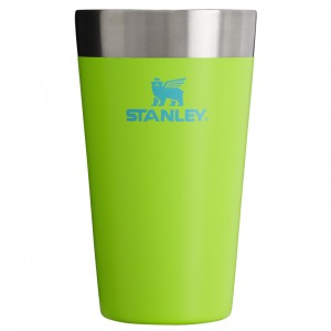Stanley The Heat Wave Stay Chill Stacking Pint Glass | 16 OZ Bright Lime | 05SKBEFOC